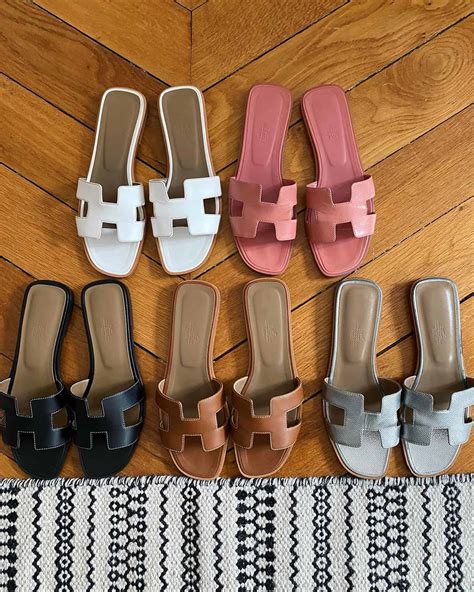 hermes oran sandals leather|Hermes oran size chart.